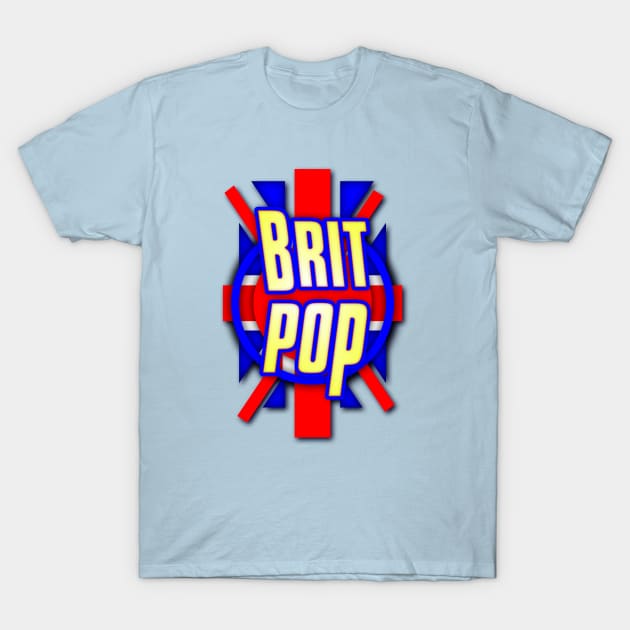 BRIT POP T-Shirt by KIMIDIGI